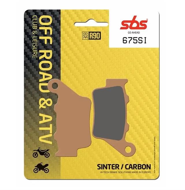 SBS 675SI Rear Sintered Evo Off Road Brake Pads For CCM 644 DS 2003-2006 - Image 82