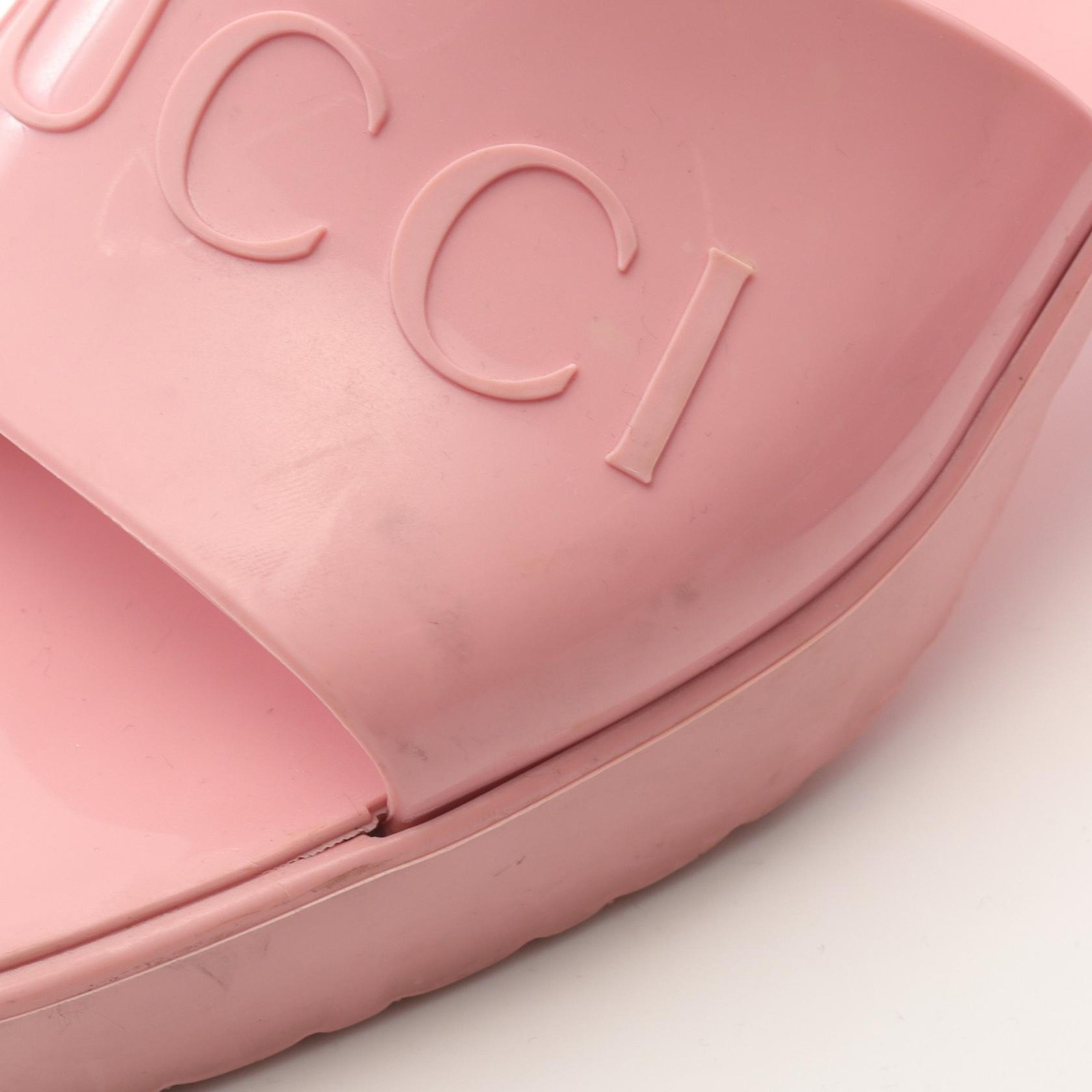 GUCCI sandals shoes rubber ladies pink 624730 thumbnail 10