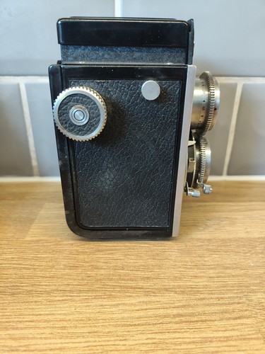 RARA Cámara Crystar Flex Mmagni C Anastigmat TLR de JAPÓN No Probada Propiedad de la Segunda Guerra Mundial - Imagen 11 de 21