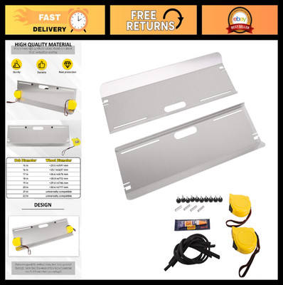 DIY Toe Plates Wheel Alignment Tool - High-Grade Aluminum, Precision Adjustable
