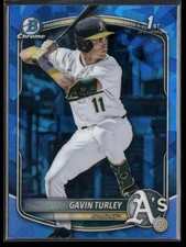 2025 Bowman Draft #BDC-28 Gavin Turley Chrome Sapphire