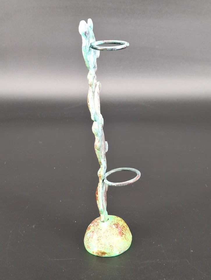 铸造黄铜海龟雨量表缺少雨量管绿色 — 第 4/4 张图片