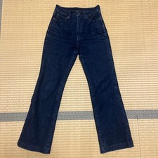 Chacott SmFlare Indigo Denim Jeans S/M Stretch Ballet Dance Used