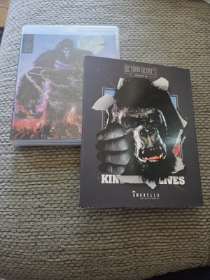 King Kong Lives (Blu-ray, 1986) + Slipcover