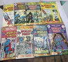 8 Vintage bronze age DC comics World’s finest Superman Batman comics 221-229