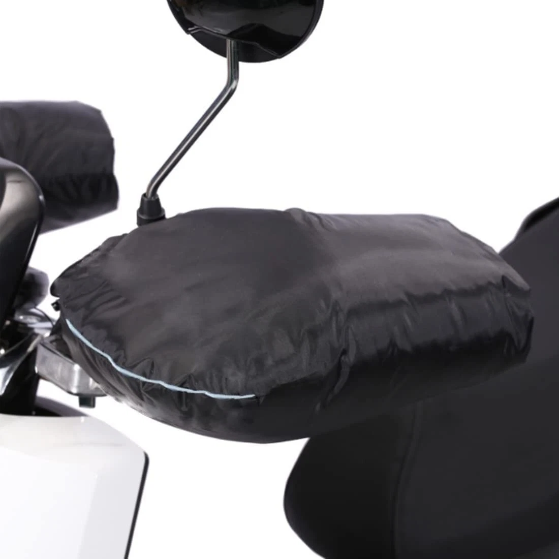 ITODA Motorcycle Grip Handlebar Muff Winter Warm One Size, Black