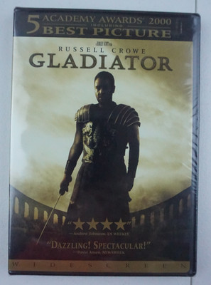 Gladiator - (DVD, 2003, Widescreen) - Russell Crowe - NEW SEALED