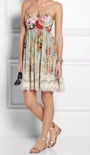 Zimmermann Dress Size 0 Au 8 US 4 Sundance Embroidered  Vintage Floral