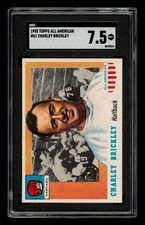 1955 Topps All American Set-Break # 61 Charley Brickley SGC 7.5 NM+