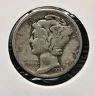 1938-D Mercury Dime 90% Silver US Mint Denver