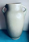 Antique 1920-29 Art Deco Roseville TUSCANY VASE Art Pottery as-is 12.5" GREEN