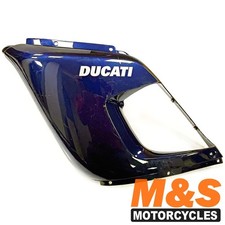 Ducati ST4S Left Hand Upper Fairing Panel in Blue | Genuine Ducati Part