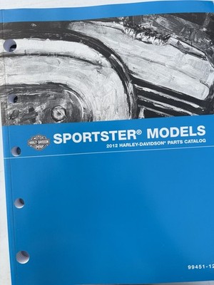 Harley Davidson OEM 2012 Sportster Parts Manual
