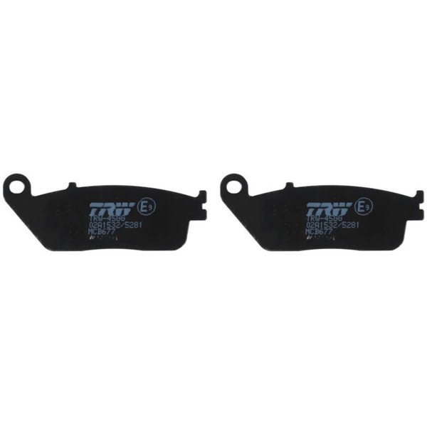 TRW Organic Allround BremsbelÄGe Vorne Passend FüR Honda CB CBF CBR CTX NC VT |-image