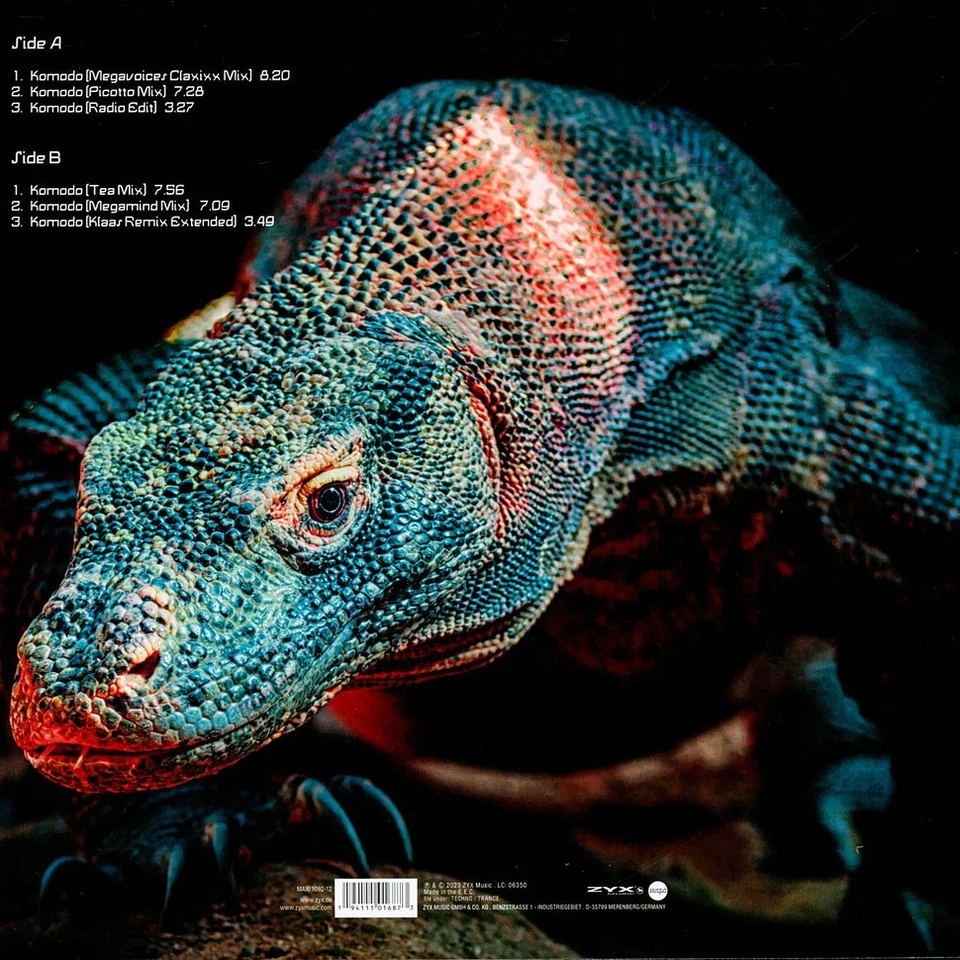 Mauro Picotto - Komodo (Vinyl LP - 2023 - EU - Original) - Bild 2 von 3