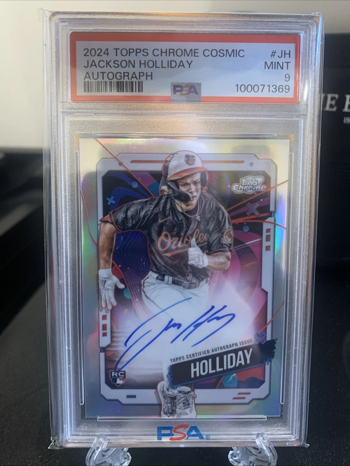 2024 Topps Cosmic Chrome - Autographs Jackson Holliday #CCA-JH (AU, RC)