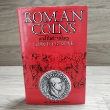 Roman Coins and Their Values By David R. Sear - 4th Rev Edition Hardcover