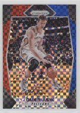 2017-18 Panini Prizm Red White & Blue Prizm Omer Asik #129 1md