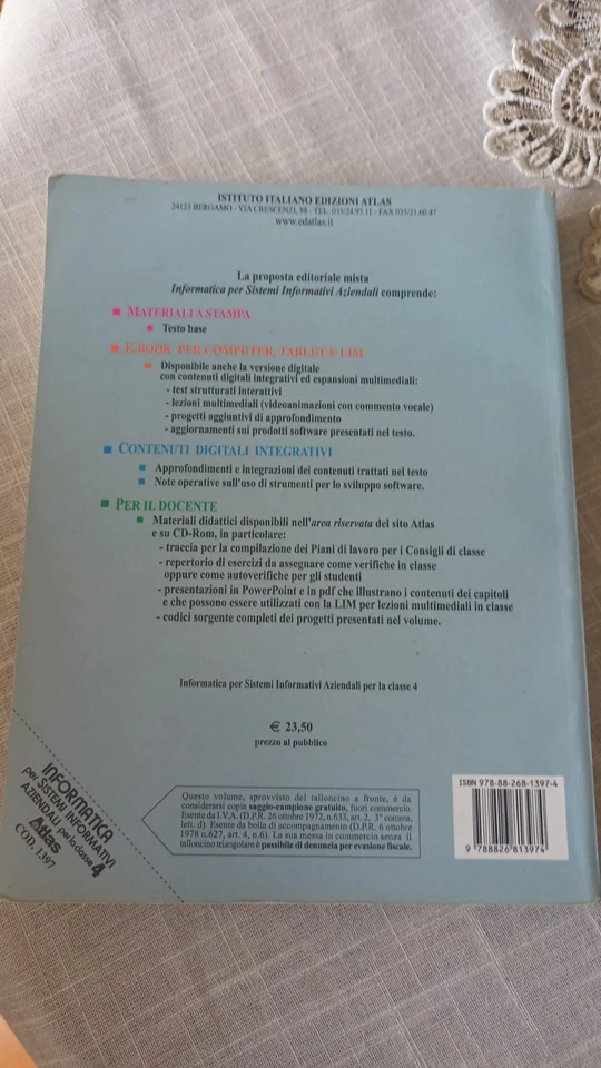 Informatica per sistemi informativi aziendali - Immagine 2 di 2