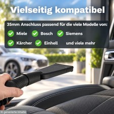 Autodüse Polsterdüse KFZ für Einhell TC-VC TE-VC 5090 SACL 2347450 Staubsauger – Bild 4