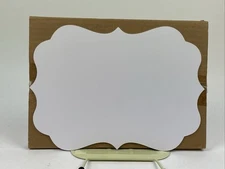 ChromaLuxe 4087 Metal Photo Panels Qty 10, Gloss White Creative Border Alum.