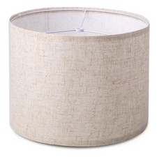Lamp Shade for Table Lamps, Drum Lampshade for Floor Lamps, 13" Top X 13" Bottom