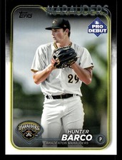 Hunter Barco 2024 Topps Pro Debut #PD-183 Bradenton Marauders