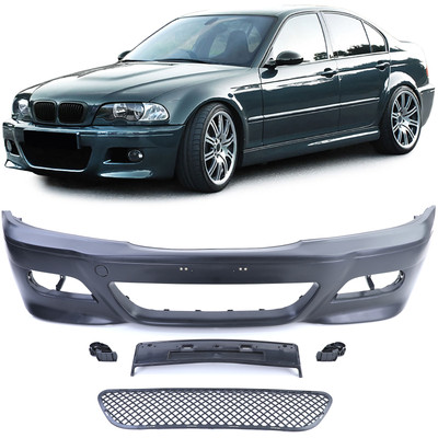 Front Stoßstange Sport mit ABE passt für 3er BMW E46 Limousine Touring 98-05