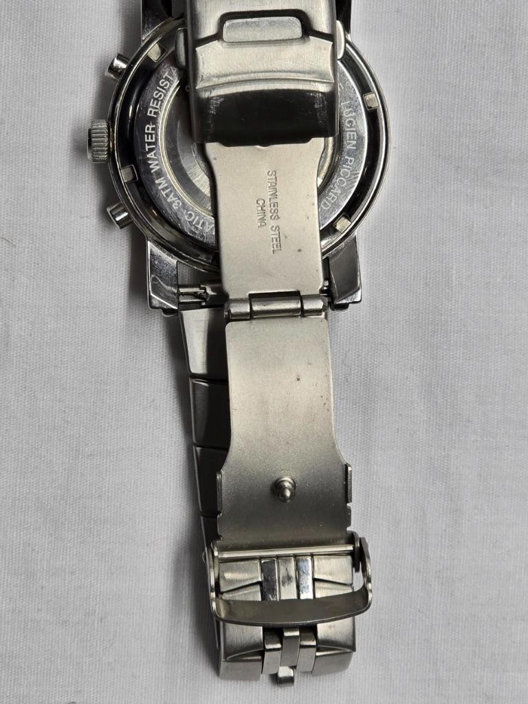 Lucien Piccard Automatic Chronograph 26570BK 42.5… - image 18