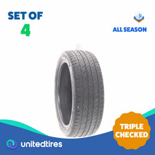 Set Of 4 Used 21545zr18 Laufenn S Fit As 93y - 7.5-8.532 Set Of 4 Used 21545zr18 Laufenn S Fit As 93y - 7.5-8.532