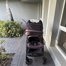 Nuna Traditional Combination Stroller Purple ...