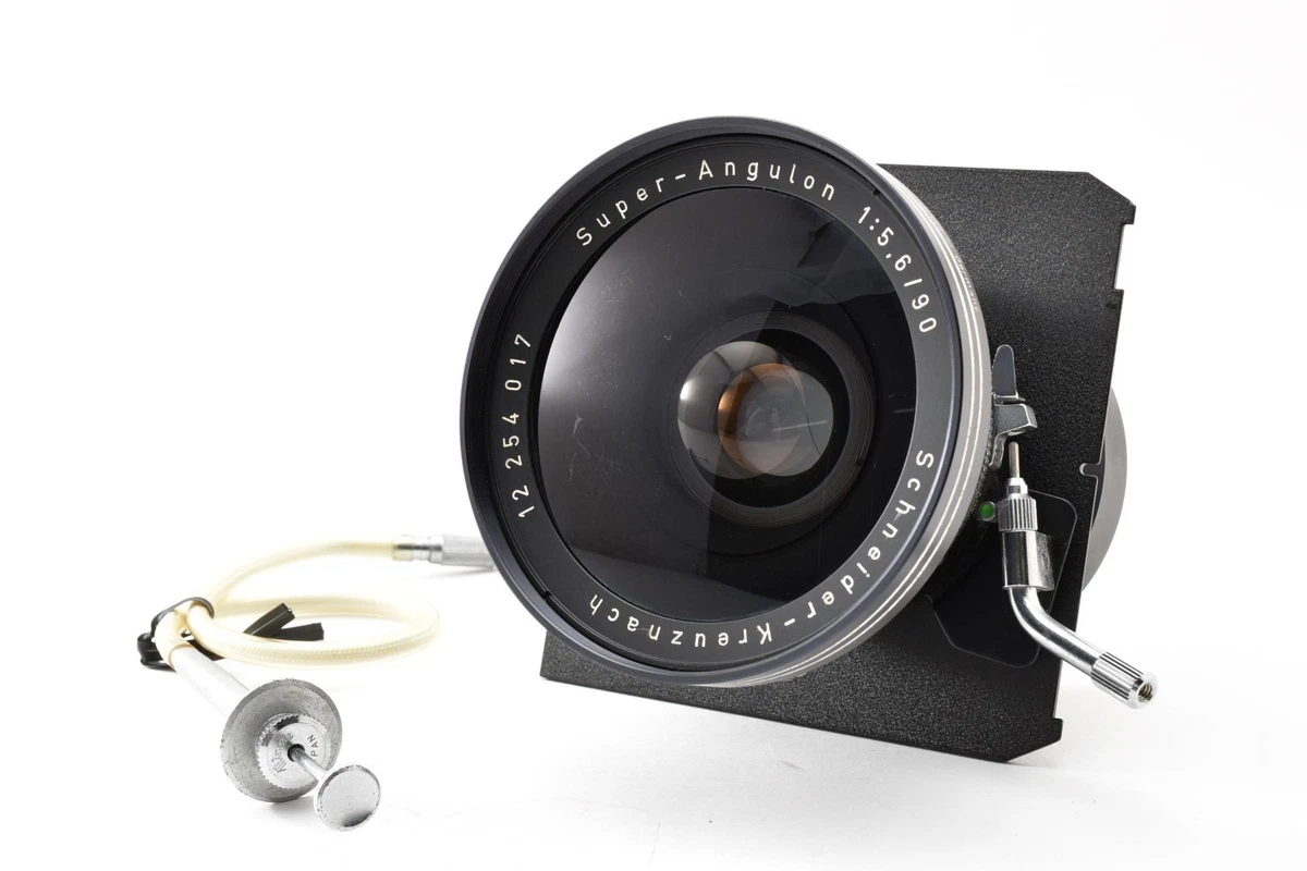 Schneider Super-Angulon 90mm Focal Wide Angle Camera Lenses for