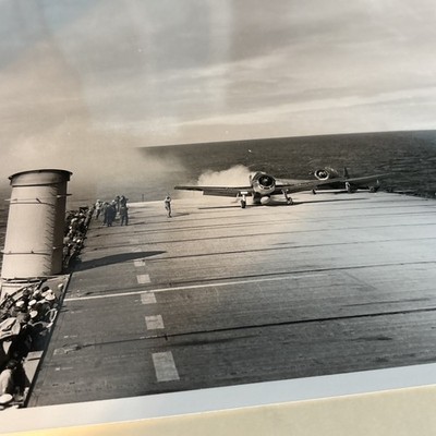 Photograph Airplane F6F Loaded ready for takeoff