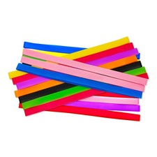 30pcs 8 Inch Large Silicone Rubber Bands Colorful Elastic Rubber Wrapping Ban...