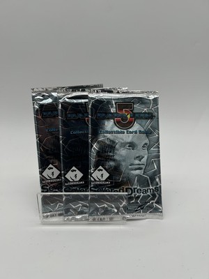 BABYLON 5 CCG SEVERED DREAMS BOOSTER PACK x 3 MINT FACTORY SEALED