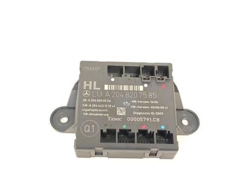 STEUERGERÄT ZENTRALVERRIEGELUNG Mercedes-Benz C (W204) 2007 A2048207585