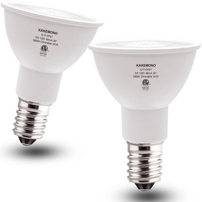 E17 LED Spotlight Bulb Dimmable 40W Halogen Replacement E17 Intermediate Base...