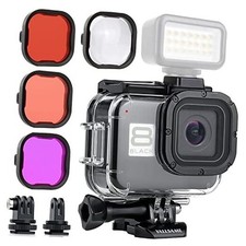 Waterproof Case with Dive Filters for Waterproof Housing with Filters for Hero8