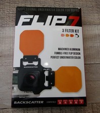 Backscatter Flip 7- 3 Filter Kit for Gopro 3/4/5/6/7 Machined Aluminum
