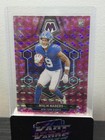 Front of 2024 Panini Mosaic - Rookies Malik Nabers #306 Camo Pink Mosaic Prizm (RC)