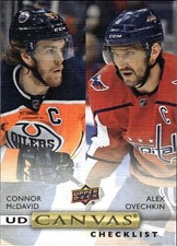 2019-20 Upper Deck #C90 Connor McDavid / Alex Ovechkin CL UD Canvas