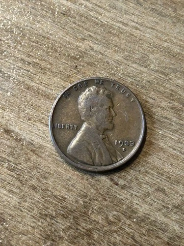 1933D Lincoln Cent VF