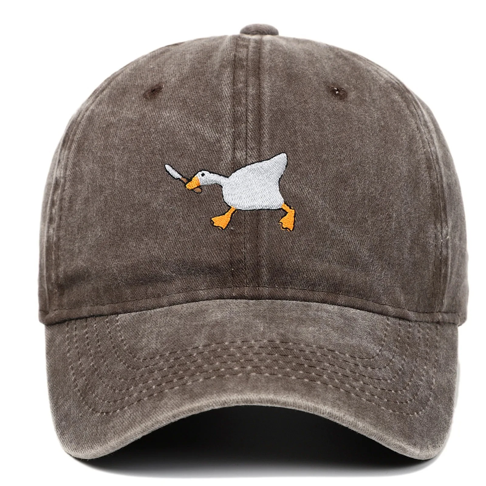 Baseball Cap - Adjustable Goose Geese Motif Goose Cute Dad Hat Cap Funny
