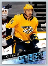2020-21 Upper Deck #481 Cole Smith Young Guns RC (ref212552)