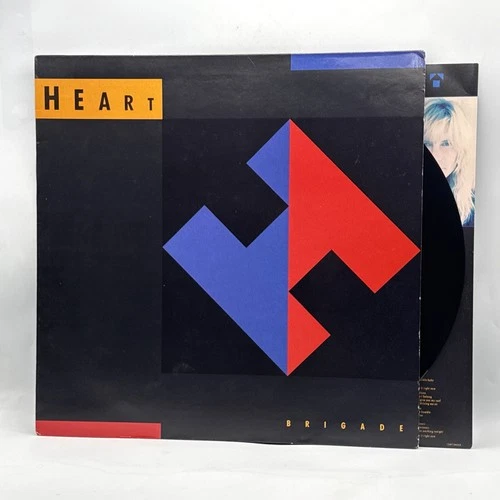 Heart - Brigade - 1990 UK 1st Press Album (EX) Ultrasonic Clean