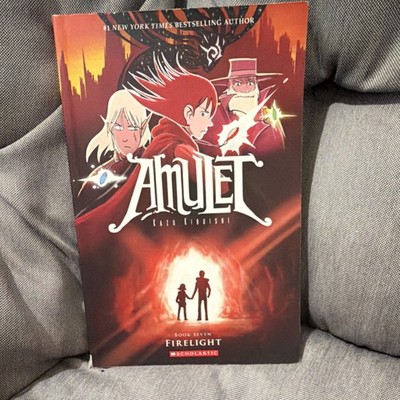 Scholastic Amulet Book Seven Firelight Graphic Novel by Kazu Kibuishi