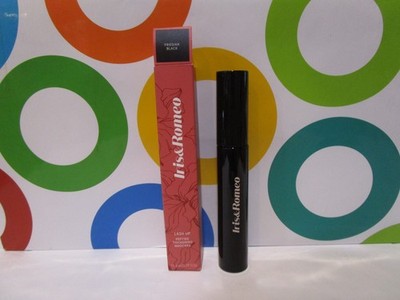 IRIS & ROMEO ~ LASH UP PEPTIDE THICKENING MASCARA ~ FRIESIAN BLACK ~ 0.39 OZ