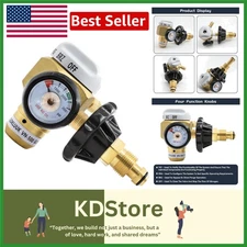 VN-500 Hybrid Nitrogen Purge Regulator & Flow Meter for Leak Testing