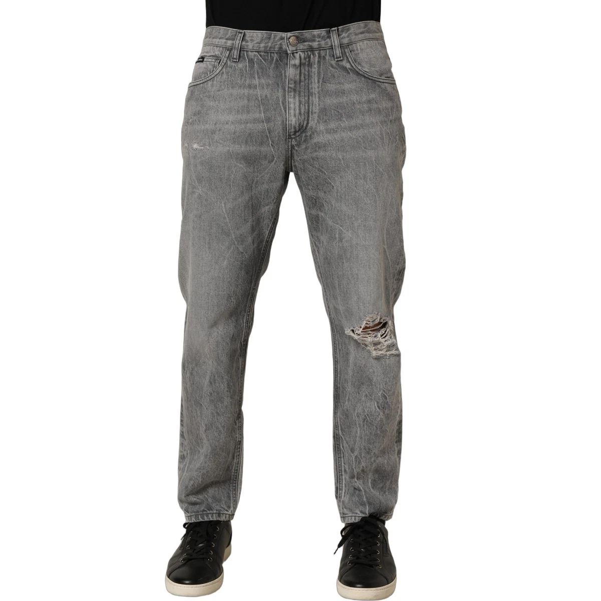 DOLCE&GABBANAストレートデニム グレー 44 Dolce&Gabbana Men's 29 in Inseam Jeans for sale | eBay