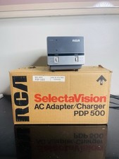 RCA SelectaVision PDP 500 A/C Adapter / Charger In Original Box